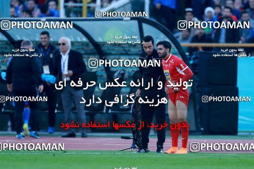 1018393, Tehran, Iran, لیگ برتر فوتبال ایران، Persian Gulf Cup، Week 25، Second Leg، Esteghlal 1 v 0 Persepolis on 2018/03/01 at Azadi Stadium
