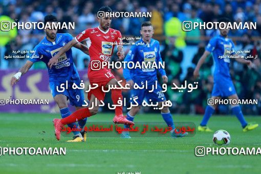 1018685, Tehran, Iran, لیگ برتر فوتبال ایران، Persian Gulf Cup، Week 25، Second Leg، Esteghlal 1 v 0 Persepolis on 2018/03/01 at Azadi Stadium