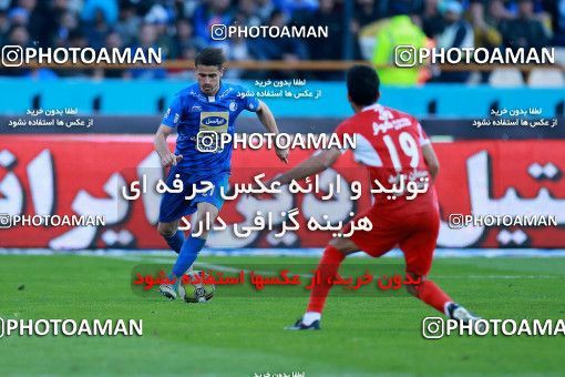 1018949, Tehran, Iran, لیگ برتر فوتبال ایران، Persian Gulf Cup، Week 25، Second Leg، Esteghlal 1 v 0 Persepolis on 2018/03/01 at Azadi Stadium