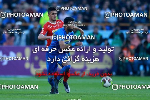 1018264, Tehran, Iran, لیگ برتر فوتبال ایران، Persian Gulf Cup، Week 25، Second Leg، Esteghlal 1 v 0 Persepolis on 2018/03/01 at Azadi Stadium