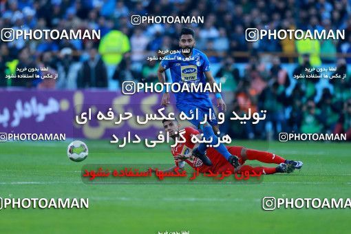 1018666, Tehran, Iran, لیگ برتر فوتبال ایران، Persian Gulf Cup، Week 25، Second Leg، Esteghlal 1 v 0 Persepolis on 2018/03/01 at Azadi Stadium
