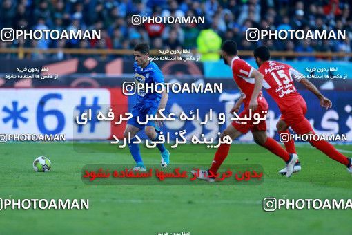 1018626, Tehran, Iran, لیگ برتر فوتبال ایران، Persian Gulf Cup، Week 25، Second Leg، Esteghlal 1 v 0 Persepolis on 2018/03/01 at Azadi Stadium