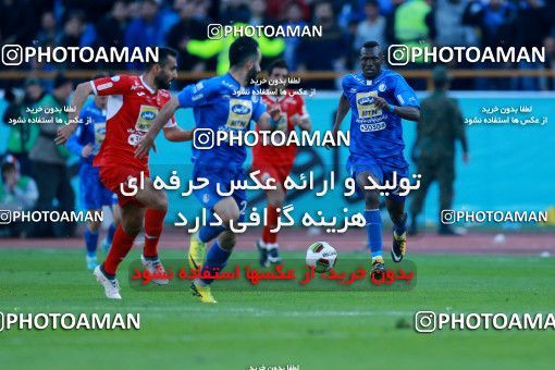1018879, Tehran, Iran, لیگ برتر فوتبال ایران، Persian Gulf Cup، Week 25، Second Leg، Esteghlal 1 v 0 Persepolis on 2018/03/01 at Azadi Stadium