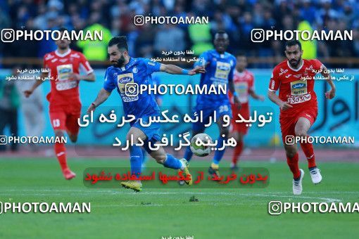 1018644, Tehran, Iran, لیگ برتر فوتبال ایران، Persian Gulf Cup، Week 25، Second Leg، Esteghlal 1 v 0 Persepolis on 2018/03/01 at Azadi Stadium