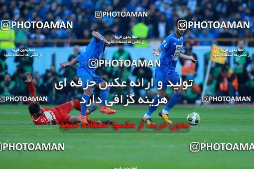 1018789, Tehran, Iran, لیگ برتر فوتبال ایران، Persian Gulf Cup، Week 25، Second Leg، Esteghlal 1 v 0 Persepolis on 2018/03/01 at Azadi Stadium