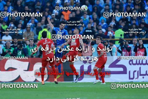 1018402, Tehran, Iran, لیگ برتر فوتبال ایران، Persian Gulf Cup، Week 25، Second Leg، Esteghlal 1 v 0 Persepolis on 2018/03/01 at Azadi Stadium