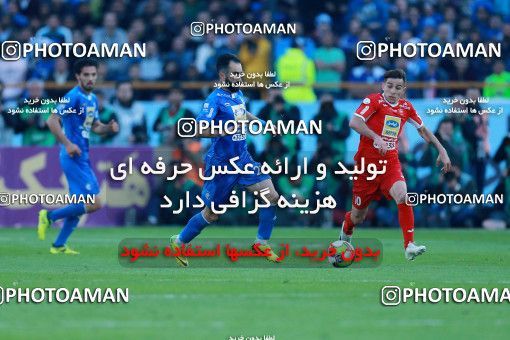 1018345, Tehran, Iran, لیگ برتر فوتبال ایران، Persian Gulf Cup، Week 25، Second Leg، Esteghlal 1 v 0 Persepolis on 2018/03/01 at Azadi Stadium