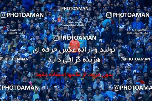 1018492, Tehran, Iran, لیگ برتر فوتبال ایران، Persian Gulf Cup، Week 25، Second Leg، Esteghlal 1 v 0 Persepolis on 2018/03/01 at Azadi Stadium