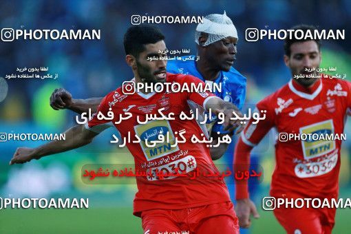 1018489, Tehran, Iran, لیگ برتر فوتبال ایران، Persian Gulf Cup، Week 25، Second Leg، Esteghlal 1 v 0 Persepolis on 2018/03/01 at Azadi Stadium