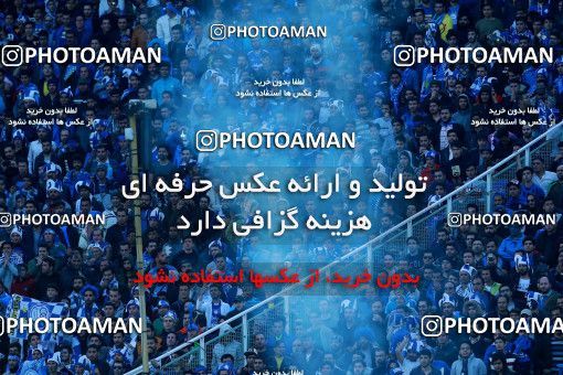 1019068, Tehran, Iran, لیگ برتر فوتبال ایران، Persian Gulf Cup، Week 25، Second Leg، Esteghlal 1 v 0 Persepolis on 2018/03/01 at Azadi Stadium