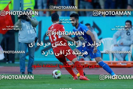 1018407, Tehran, Iran, لیگ برتر فوتبال ایران، Persian Gulf Cup، Week 25، Second Leg، Esteghlal 1 v 0 Persepolis on 2018/03/01 at Azadi Stadium