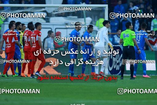 1018376, Tehran, Iran, لیگ برتر فوتبال ایران، Persian Gulf Cup، Week 25، Second Leg، Esteghlal 1 v 0 Persepolis on 2018/03/01 at Azadi Stadium