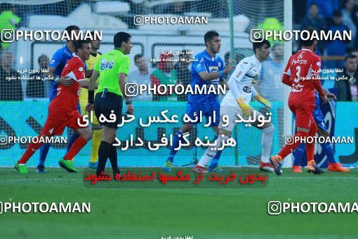 1019027, Tehran, Iran, لیگ برتر فوتبال ایران، Persian Gulf Cup، Week 25، Second Leg، Esteghlal 1 v 0 Persepolis on 2018/03/01 at Azadi Stadium