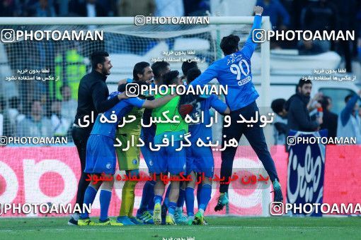 1018485, Tehran, Iran, لیگ برتر فوتبال ایران، Persian Gulf Cup، Week 25، Second Leg، Esteghlal 1 v 0 Persepolis on 2018/03/01 at Azadi Stadium