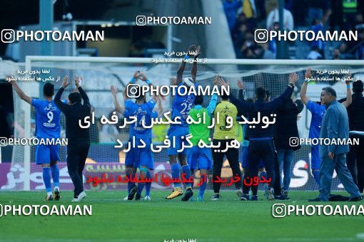 1018831, Tehran, Iran, لیگ برتر فوتبال ایران، Persian Gulf Cup، Week 25، Second Leg، Esteghlal 1 v 0 Persepolis on 2018/03/01 at Azadi Stadium