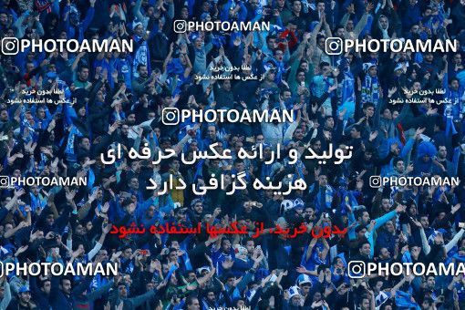 1018864, Tehran, Iran, لیگ برتر فوتبال ایران، Persian Gulf Cup، Week 25، Second Leg، Esteghlal 1 v 0 Persepolis on 2018/03/01 at Azadi Stadium