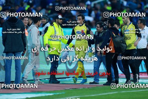 1018545, Tehran, Iran, لیگ برتر فوتبال ایران، Persian Gulf Cup، Week 25، Second Leg، Esteghlal 1 v 0 Persepolis on 2018/03/01 at Azadi Stadium