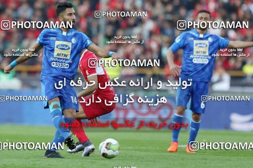 1140759, Tehran, Iran, لیگ برتر فوتبال ایران، Persian Gulf Cup، Week 25، Second Leg، Esteghlal 1 v 0 Persepolis on 2018/03/01 at Azadi Stadium