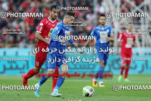 1140868, Tehran, Iran, لیگ برتر فوتبال ایران، Persian Gulf Cup، Week 25، Second Leg، Esteghlal 1 v 0 Persepolis on 2018/03/01 at Azadi Stadium