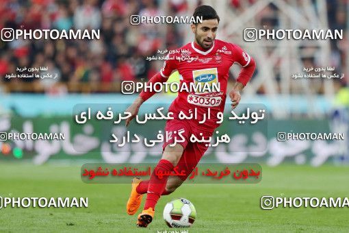 1140651, Tehran, Iran, لیگ برتر فوتبال ایران، Persian Gulf Cup، Week 25، Second Leg، Esteghlal 1 v 0 Persepolis on 2018/03/01 at Azadi Stadium