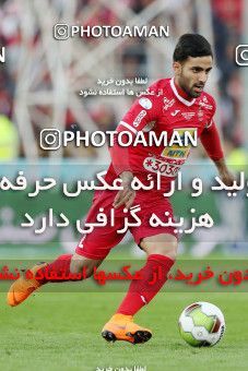 1140815, Tehran, Iran, لیگ برتر فوتبال ایران، Persian Gulf Cup، Week 25، Second Leg، Esteghlal 1 v 0 Persepolis on 2018/03/01 at Azadi Stadium