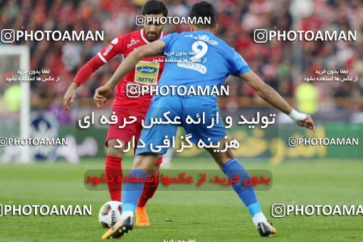 1140916, Tehran, Iran, لیگ برتر فوتبال ایران، Persian Gulf Cup، Week 25، Second Leg، Esteghlal 1 v 0 Persepolis on 2018/03/01 at Azadi Stadium