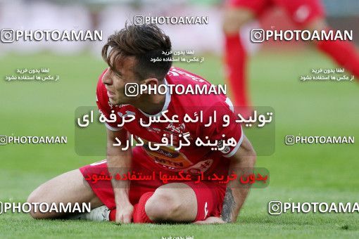 1141160, Tehran, Iran, لیگ برتر فوتبال ایران، Persian Gulf Cup، Week 25، Second Leg، Esteghlal 1 v 0 Persepolis on 2018/03/01 at Azadi Stadium