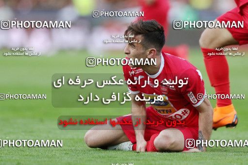 1140744, Tehran, Iran, لیگ برتر فوتبال ایران، Persian Gulf Cup، Week 25، Second Leg، Esteghlal 1 v 0 Persepolis on 2018/03/01 at Azadi Stadium