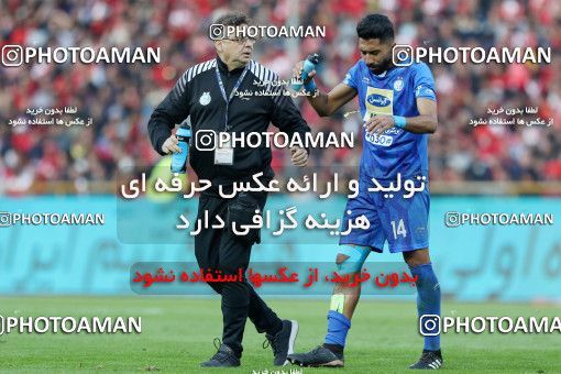 1141080, Tehran, Iran, لیگ برتر فوتبال ایران، Persian Gulf Cup، Week 25، Second Leg، Esteghlal 1 v 0 Persepolis on 2018/03/01 at Azadi Stadium
