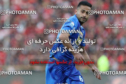 1140718, Tehran, Iran, لیگ برتر فوتبال ایران، Persian Gulf Cup، Week 25، Second Leg، Esteghlal 1 v 0 Persepolis on 2018/03/01 at Azadi Stadium