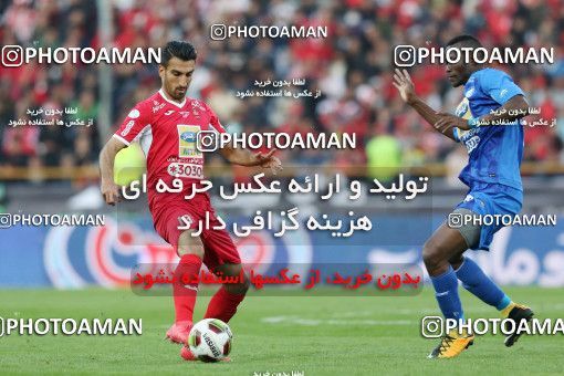 1140732, Tehran, Iran, لیگ برتر فوتبال ایران، Persian Gulf Cup، Week 25، Second Leg، Esteghlal 1 v 0 Persepolis on 2018/03/01 at Azadi Stadium
