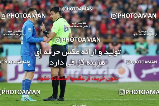 1140824, Tehran, Iran, لیگ برتر فوتبال ایران، Persian Gulf Cup، Week 25، Second Leg، Esteghlal 1 v 0 Persepolis on 2018/03/01 at Azadi Stadium