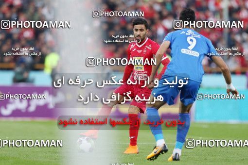 1141089, Tehran, Iran, لیگ برتر فوتبال ایران، Persian Gulf Cup، Week 25، Second Leg، Esteghlal 1 v 0 Persepolis on 2018/03/01 at Azadi Stadium