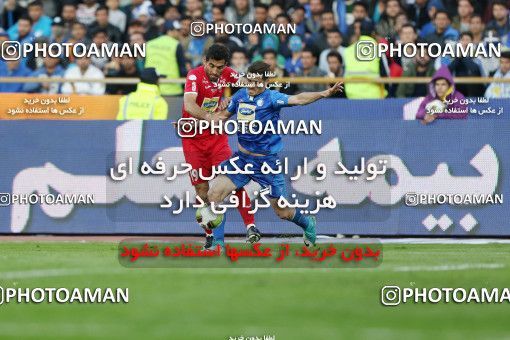 1141106, Tehran, Iran, لیگ برتر فوتبال ایران، Persian Gulf Cup، Week 25، Second Leg، Esteghlal 1 v 0 Persepolis on 2018/03/01 at Azadi Stadium