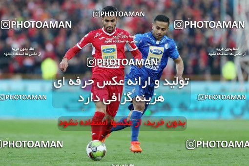 1140844, Tehran, Iran, لیگ برتر فوتبال ایران، Persian Gulf Cup، Week 25، Second Leg، Esteghlal 1 v 0 Persepolis on 2018/03/01 at Azadi Stadium