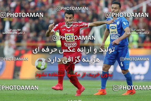 1140705, Tehran, Iran, لیگ برتر فوتبال ایران، Persian Gulf Cup، Week 25، Second Leg، Esteghlal 1 v 0 Persepolis on 2018/03/01 at Azadi Stadium