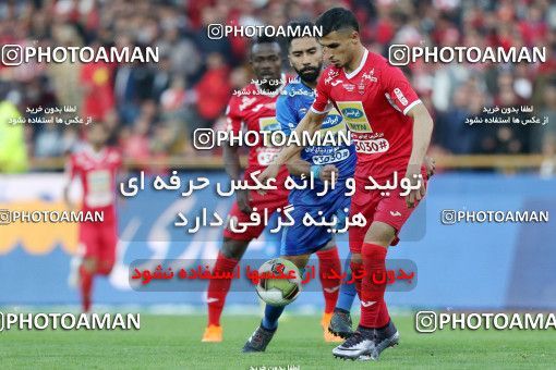 1140652, Tehran, Iran, لیگ برتر فوتبال ایران، Persian Gulf Cup، Week 25، Second Leg، Esteghlal 1 v 0 Persepolis on 2018/03/01 at Azadi Stadium