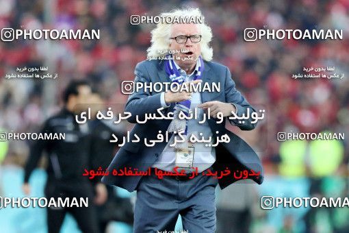 1140668, Tehran, Iran, لیگ برتر فوتبال ایران، Persian Gulf Cup، Week 25، Second Leg، Esteghlal 1 v 0 Persepolis on 2018/03/01 at Azadi Stadium