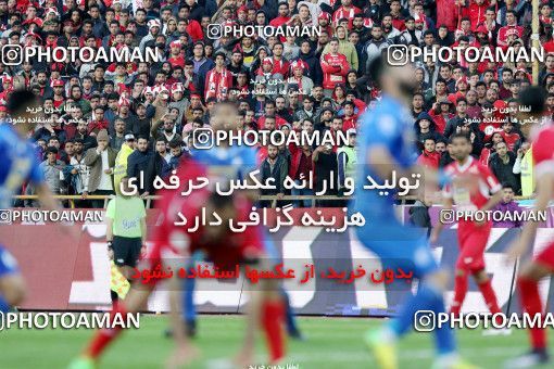 1141140, Tehran, Iran, لیگ برتر فوتبال ایران، Persian Gulf Cup، Week 25، Second Leg، Esteghlal 1 v 0 Persepolis on 2018/03/01 at Azadi Stadium