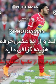 1140865, Tehran, Iran, لیگ برتر فوتبال ایران، Persian Gulf Cup، Week 25، Second Leg، Esteghlal 1 v 0 Persepolis on 2018/03/01 at Azadi Stadium