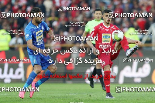 1140605, Tehran, Iran, لیگ برتر فوتبال ایران، Persian Gulf Cup، Week 25، Second Leg، Esteghlal 1 v 0 Persepolis on 2018/03/01 at Azadi Stadium