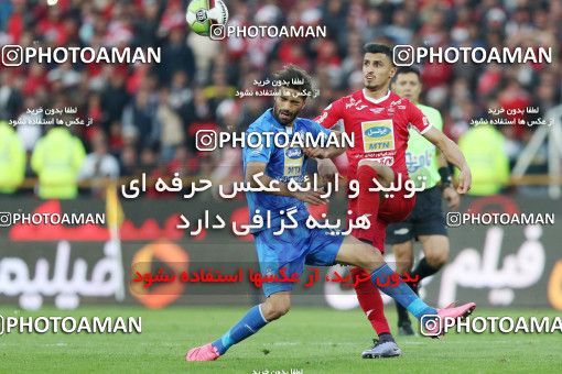 1140964, Tehran, Iran, لیگ برتر فوتبال ایران، Persian Gulf Cup، Week 25، Second Leg، Esteghlal 1 v 0 Persepolis on 2018/03/01 at Azadi Stadium