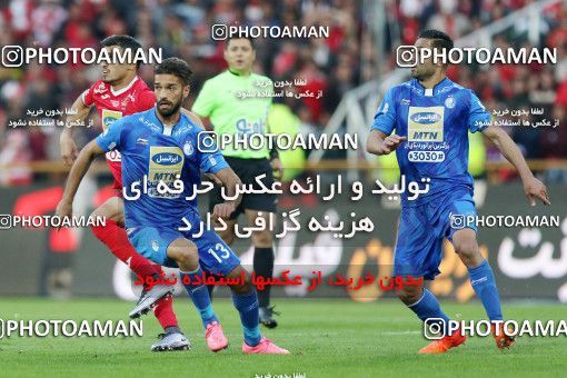 1140941, Tehran, Iran, لیگ برتر فوتبال ایران، Persian Gulf Cup، Week 25، Second Leg، Esteghlal 1 v 0 Persepolis on 2018/03/01 at Azadi Stadium