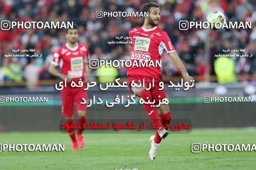 1140761, Tehran, Iran, لیگ برتر فوتبال ایران، Persian Gulf Cup، Week 25، Second Leg، Esteghlal 1 v 0 Persepolis on 2018/03/01 at Azadi Stadium