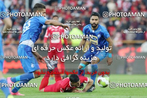 1140669, Tehran, Iran, لیگ برتر فوتبال ایران، Persian Gulf Cup، Week 25، Second Leg، Esteghlal 1 v 0 Persepolis on 2018/03/01 at Azadi Stadium