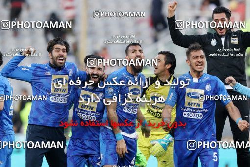 1140699, Tehran, Iran, لیگ برتر فوتبال ایران، Persian Gulf Cup، Week 25، Second Leg، Esteghlal 1 v 0 Persepolis on 2018/03/01 at Azadi Stadium