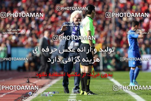 1140928, Tehran, Iran, لیگ برتر فوتبال ایران، Persian Gulf Cup، Week 25، Second Leg، Esteghlal 1 v 0 Persepolis on 2018/03/01 at Azadi Stadium