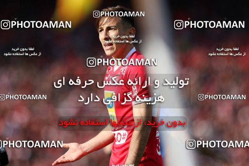 1140781, Tehran, Iran, لیگ برتر فوتبال ایران، Persian Gulf Cup، Week 25، Second Leg، Esteghlal 1 v 0 Persepolis on 2018/03/01 at Azadi Stadium