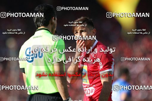 1140883, Tehran, Iran, لیگ برتر فوتبال ایران، Persian Gulf Cup، Week 25، Second Leg، Esteghlal 1 v 0 Persepolis on 2018/03/01 at Azadi Stadium