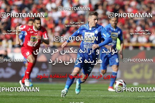 1140701, Tehran, Iran, لیگ برتر فوتبال ایران، Persian Gulf Cup، Week 25، Second Leg، Esteghlal 1 v 0 Persepolis on 2018/03/01 at Azadi Stadium
